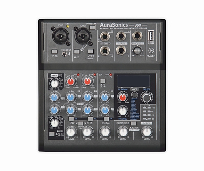 AuraSonics K4 компактный микшерный пульт в Шадринске