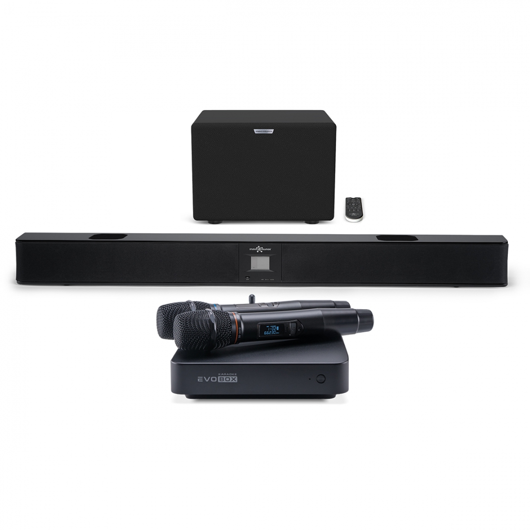 караоке-комплект EVOBOX Plus + EvoSound Bar (саундбар с караоке) в Шадринске