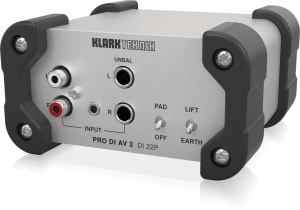 Klark Teknik DI 22P пассивный стерео директ-бокс в Шадринске