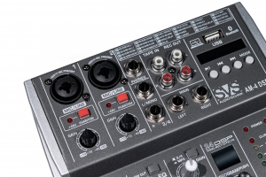 SVS Audiotechnik mixers AM-4 DSP Аналоговый микшерный пульт, 4-канала в Шадринске